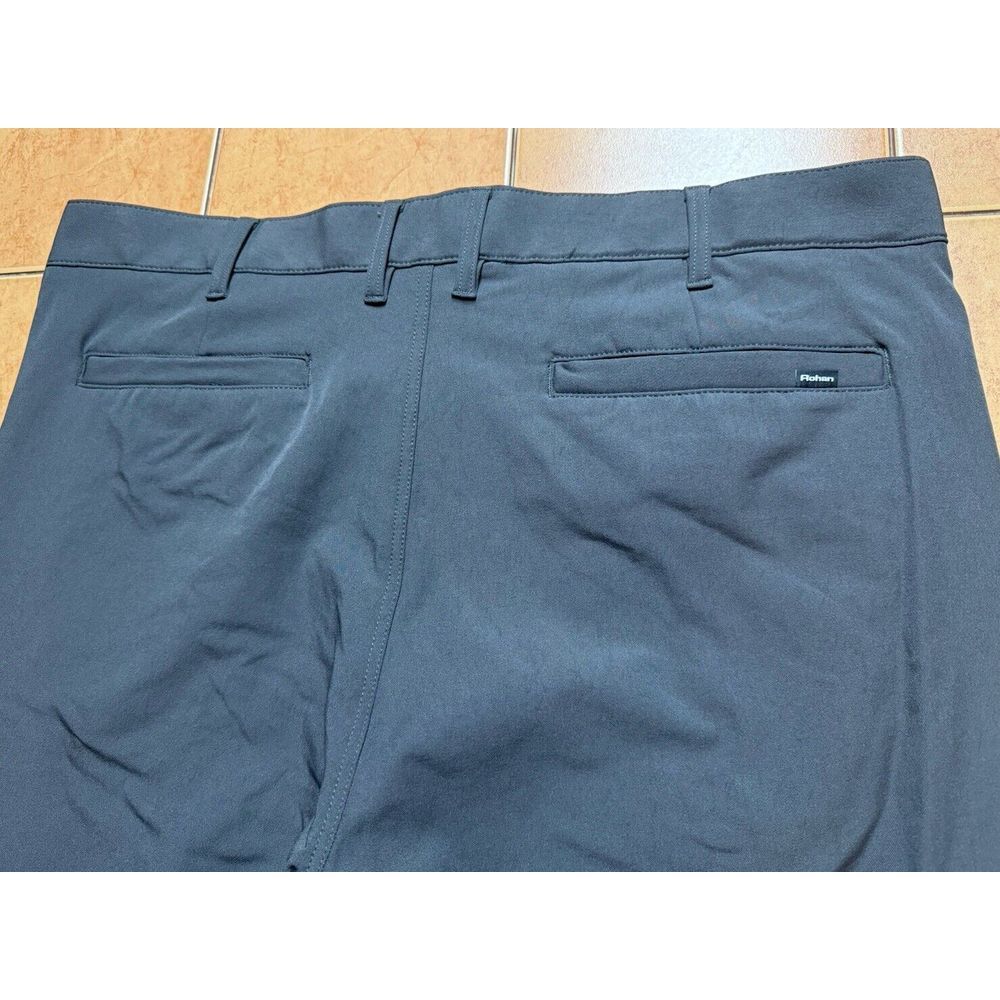 Rohan‎ Pants Mens 40 x 29 Transfer Trousers Gray Performance Chinos Golf Hiking - Picture 5 of 9